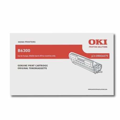 Oki 09004079 B6300 BK Siyah Orijinal Laser Toner Kartuşu