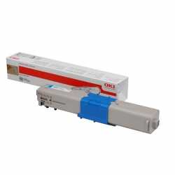 Oki 44973543 C301 C Mavi Orijinal Laser Toner Kartuşu