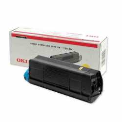 Oki 42804566 C5200 Y Sarı Orijinal Laser Toner Kartuşu