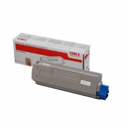 Oki 46507628 C712 BK Siyah Orijinal Laser Toner Kartuşu