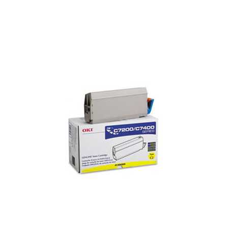 Oki 41304285 C7200 Y Sarı Orijinal Laser Toner Kartuşu