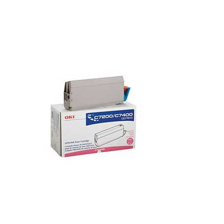 Oki 41304286 C7200 M Kırmızı Orijinal Laser Toner Kartuşu
