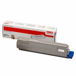 Oki 44643005 C801 Y Sarı Orijinal Laser Toner Kartuşu