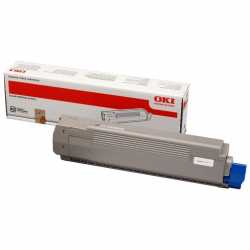 Oki 44643008 C801 BK Siyah Orijinal Laser Toner Kartuşu