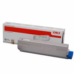 Oki 44844626 C822 M Kırmızı Orijinal Laser Toner Kartuşu