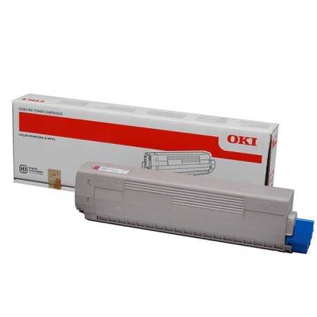 Oki 44844626 C822 M Kırmızı Orijinal Laser Toner Kartuşu