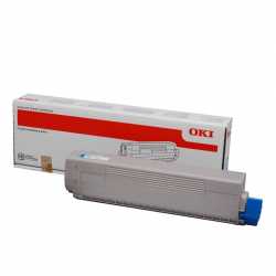 Oki 44844627 C822 C Mavi Orijinal Laser Toner Kartuşu