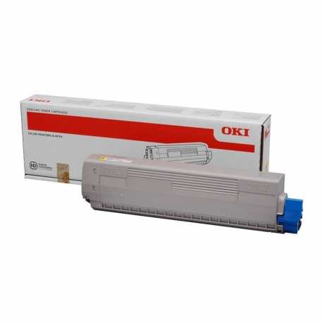 Oki 4484450 C831 Y Sarı Orijinal Laser Toner Kartuşu