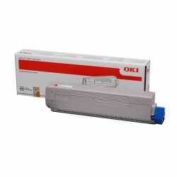 Oki 44844506 C831 M Kırmızı Orijinal Laser Toner Kartuşu