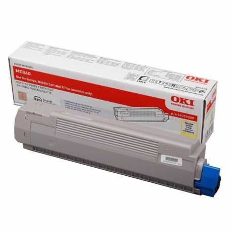 Oki 44059225 MC860 Y Sarı Orijinal Laser Toner Kartuşu