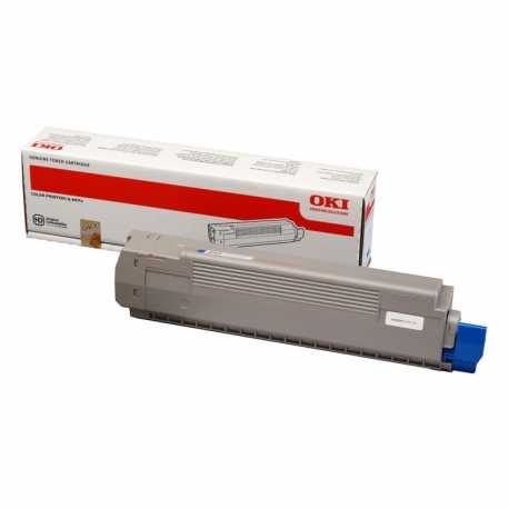 Oki 44059263 MC861 C Mavi Orijinal Laser Toner Kartuşu