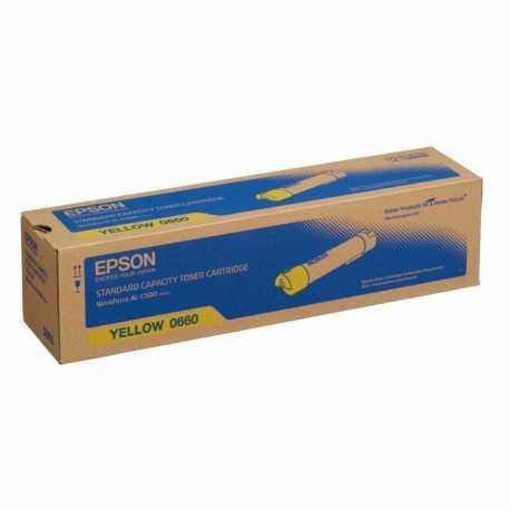 Epson AL-C500 Y Sarı Orijinal Laser Toner Kartuşu C13S050660