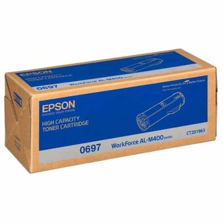 Epson AL-M400 BK Siyah Yüksek Kapasiteli Orjinal Toner Kartuşu C13S050697