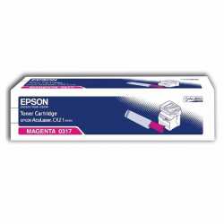 Epson CX-21 M Kırmızı Orijinal Laser Toner Kartuşu C13S050317