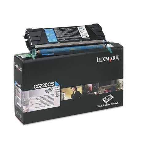 Lexmark C522 - C5220CS C Mavi Orijinal Laser Toner Kartuşu