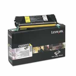 Lexmark C522 - C5220YS Y Sarı Orijinal Laser Toner Kartuşu