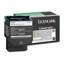 Lexmark C544 - C544X1KG BK Siyah Orijinal Extra Yüksek Kapasiteli Laser Toner Kartuşu