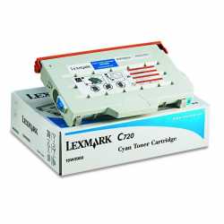 Lexmark C720 - 15W0900 C Mavi Orijinal Laser Toner Kartuşu