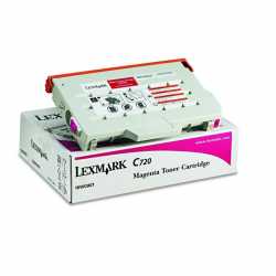 Lexmark C720 - 15W0901 M Kırmızı Orijinal Laser Toner Kartuşu