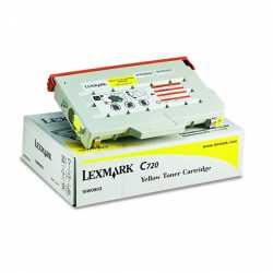 Lexmark C720 - 15W0902 Y Sarı Orijinal Laser Toner Kartuşu