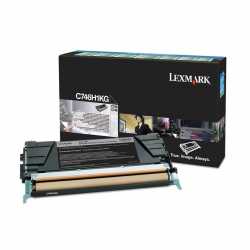 Lexmark C746 - C746H1KG BK Siyah Orijinal Laser Toner Kartuşu