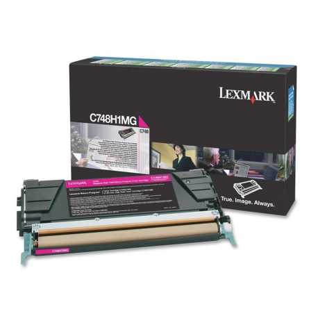 Lexmark C748 - C748H1MG M Kırmızı Orijinal Yüksek Kapasiteli Laser Toner Kartuşu