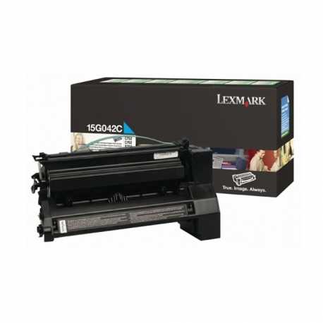 Lexmark C752 - 15G042C Mavi Orijinal Yüksek Kapasiteli Laser Toner Kartuşu