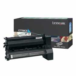 Lexmark C770 - C7700CS C Mavi Orijinal Laser Toner Kartuşu