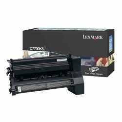 Lexmark C770 - C7700KS BK Siyah Orijinal Laser Toner Kartuşu