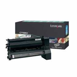 Lexmark C770 - C7700KH BK Siyah Orijinal Yüksek Kapasiteli Laser Toner Kartuşu