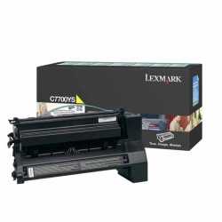 Lexmark C770 - C7700YS Y Sarı Orijinal Laser Toner Kartuşu