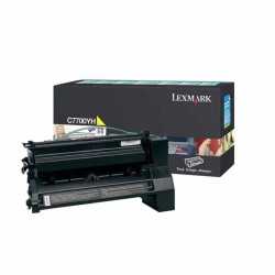 Lexmark C770 - C7700YH Y Sarı Orijinal Yüksek Kapasiteli Laser Toner Kartuşu