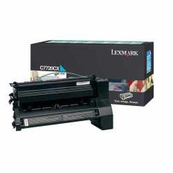 Lexmark C772 - C7720CX C Mavi Orijinal Extra Yüksek Kapasiteli Laser Toner Kartuşu