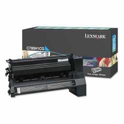 Lexmark C780 - C780H1CG C Mavi Orijinal Yüksek Kapasiteli Laser Toner Kartuşu