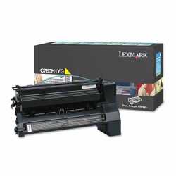 Lexmark C780 - C780H1YG Y Sarı Orijinal Yüksek Kapasiteli Laser Toner Kartuşu