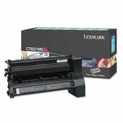 Lexmark C782 - 782X1MG M Kırmızı Orijinal Extra Yüksek Kapasiteli Laser Toner Kartuşu