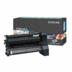 Lexmark C782 - C782X1CG C Mavi Orijinal Extra Yüksek Kapasiteli Laser Toner Kartuşu