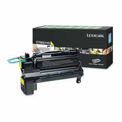Lexmark C792 - C792X1YG Y Sarı Orijinal Yüksek Kapasiteli Laser Toner Kartuşu