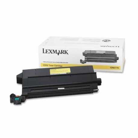 Lexmark C910 - 12N0770 Y Sarı Orijinal Laser Toner Kartuşu