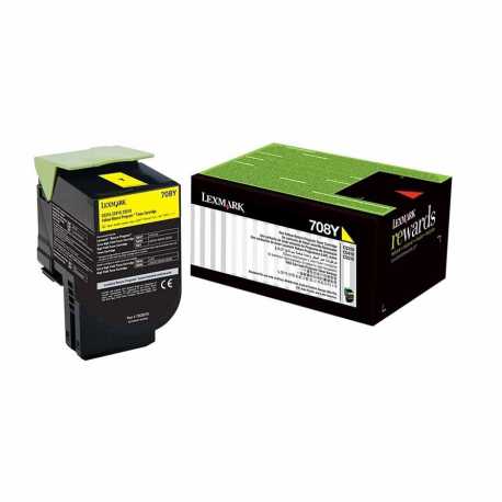 Lexmark CS310 - 70C80Y0 Y Sarı Orijinal Laser Toner Kartuşu