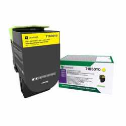 Lexmark CS317- 71B50Y0 Y Sarı Orijinal Laser Toner Kartuşu