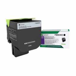 Lexmark CS417 - 71B5HK0 BK Siyah Orijinal Yüksek Kapasiteli Laser Toner Kartuşu