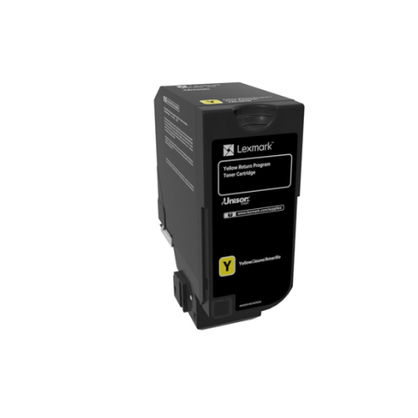 Lexmark CS720 - 74C50Y0 Y Sarı Orijinal Laser Toner Kartuşu