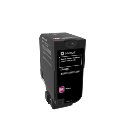 Lexmark CS720 - 74C5SM0 M Kırmızı Orijinal Yüksek Kapasiteli Laser Toner Kartuşu