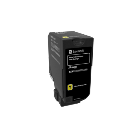 Lexmark CS720 - 74C5SY0 Y Sarı Orijinal Yüksek Kapasiteli Laser Toner Kartuşu