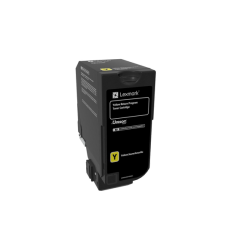 Lexmark CS725 - 74C5HY0 Y Sarı Orijinal Extra Yüksek Kapasiteli Laser Toner Kartuşu