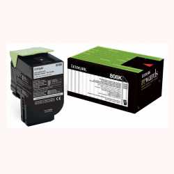 Lexmark CX310 - 80C80K0 BK Siyah Orijinal Laser Toner Kartuşu