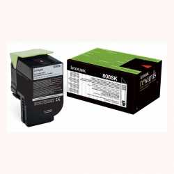 Lexmark CX310 - 80C8SK0 BK Siyah Orijinal Yüksek Kapasiteli Laser Toner Kartuşu