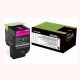 Lexmark CX510 - 80C8XM0 M Kırmızı Orijinal Extra Yüksek Kapasiteli Laser Toner Kartuşu