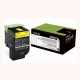 Lexmark CX510 - 80C8XY0 Y Sarı Orijinal Extra Yüksek Kapasiteli Laser Toner Kartuşu